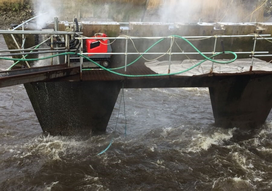 Hydroblast in Ireland: Bridge Refurbishment at Latoon Creek